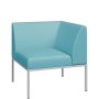 AC Астро. Модуль угловой. Sweet blue. Серый каркас
