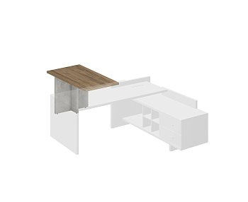 Брифинг-приставка Wood&Stone СФ-533101 1380x750x760