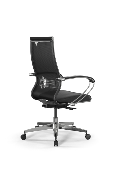 Кресло для руководителя Метта SynchroSit 10 B2-163K - T+Extra /Km00/Wm12/K1cL(M24.B22.G18.W02) (Черный)
