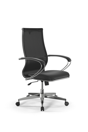 Кресло для руководителя Метта Sit 10 B2-163K - T+Extra /Km00/Wm12/K1cL(M09.B22.G18.W02) (Черный)