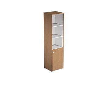 Шкаф для документов узкий полузакрытый Profiquadro КВ 340 БВ 500x460x1990