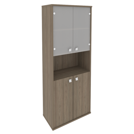 Шкаф высокий широкий Style Л.СТ-1.4 778x410x1980 (Вяз Благородный)