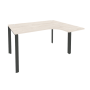 Стол эргономичный правый на П-образном м/к Onix O.MP-SA-3R 1380x1180x750