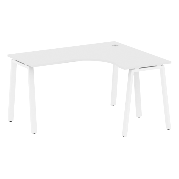 Стол криволинейный правый Metal System Style БА.СА-3 Пр 1400x1200x750