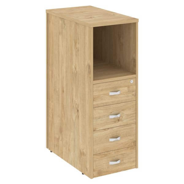 Тумба 4 ящика завершающая, левая Onix O.R-TV-4L 436x767x1185