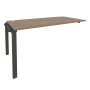 Наборный элемент рабочей станции на П-образном м/к Onix O.MP-1.NRS-4.8 1580x800x750