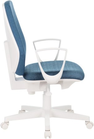 Кресло CH-W545 синий 38-415 крестов. пластик пластик белый (Синий)