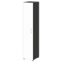 Шкаф для документов узкий со стеклом белым LT.SU-1.10 R (L) white