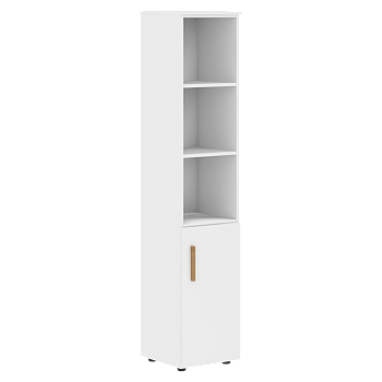 Шкаф колонка с глухой малой дверью левый Forta FHC 40.5 (L) 399x404x1965