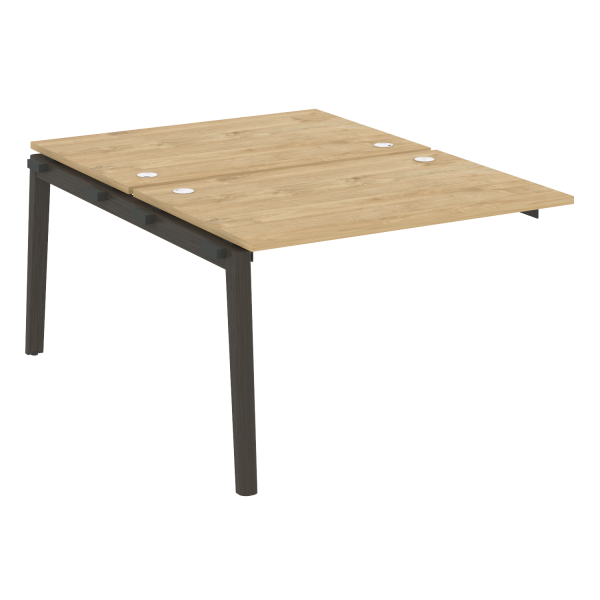 Наборный элемент рабочей станции на деревянных опорах Onix Wood OW.2.NRS-2.8 1180x1635x750