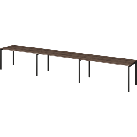 Бенч линейный на 3 рабочих места Арго-М АМБЛ-005-3 5400x730x760