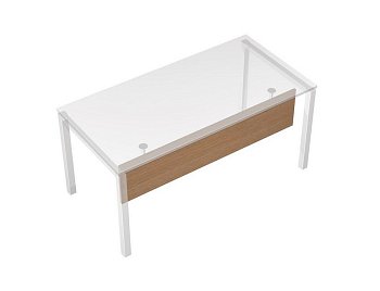 Экран ДСП с кронштейнами крепления стола 160 Profiquadro КВ 803 1390x320x18