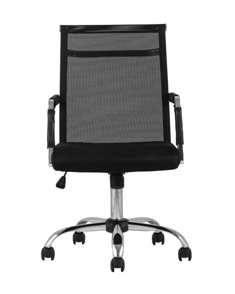Кресло офисное TopChairs Clerk черное (Компьютерное кресло Clerk черный)