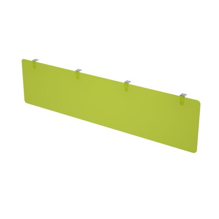 Экран подстольный оргстекло Gloss 9НЭК.120.1 Киви 1400x4x400 (Белый премиум)