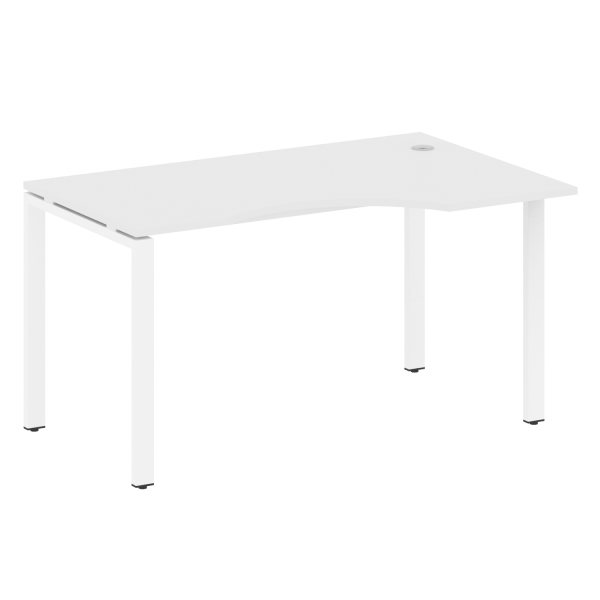 Стол криволинейный правый Metal System Style БП.СА-2 Пр 1400x900x750