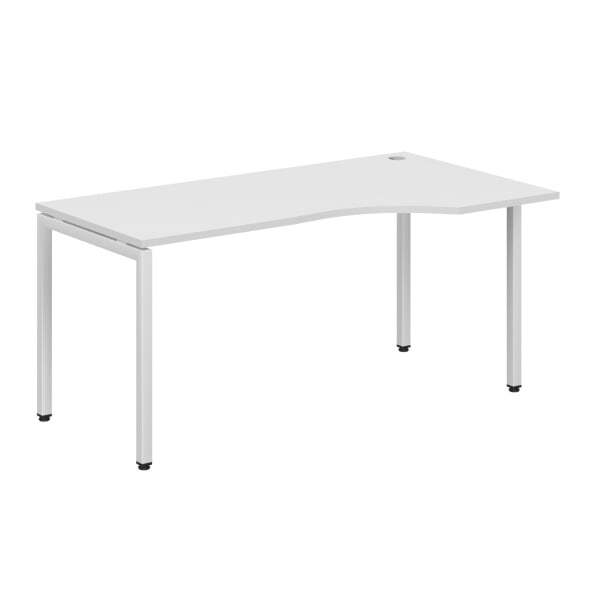 Стол письменный правый Xten-S XSCET 169 R 1600x900x750 (Белый)