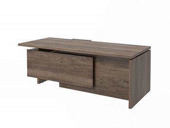 Стол руководителя с опорной тумбой Festus FB-121R.DD 1800x2100x750