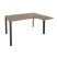 Стол эргономичный правый на П-образном м/к Onix O.MP-SA-3R 1380x1180x750