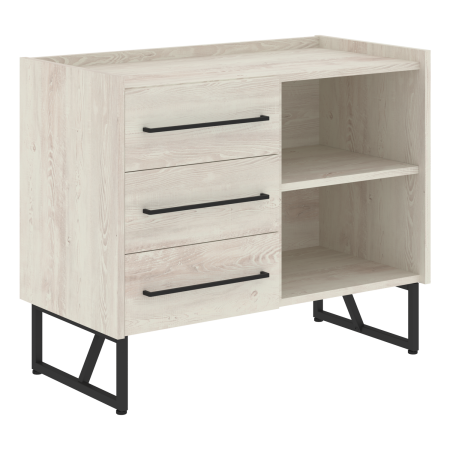 Тумба сервисная LOFTIS LSC-3D 904х445х750 (Сосна Эдмонт)