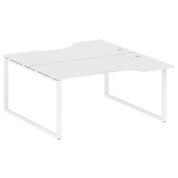 Рабочая станция криволинейная Metal System Style БО.РАС-СА-2.1 1600x1835x750