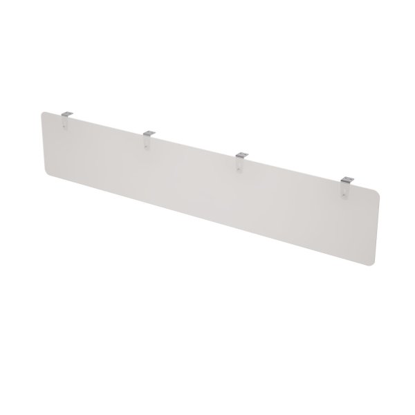 Экран подстольный оргстекло Gloss 9НЭК.020.1 Молочный 1400x4x300 (Ivory)