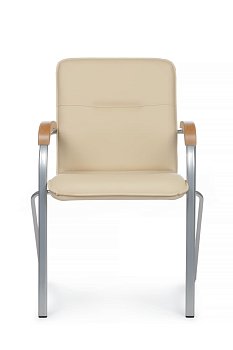 Стул Самба с деревянными подлокотниками SMB-02 Бежевый