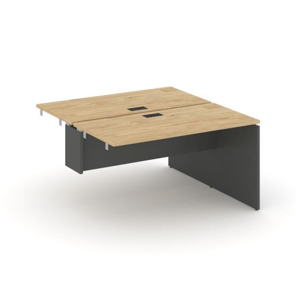 Стол-приставка к опорным элементам SN-D.DPRS-011 (980х1432х750) (Тиквуд Светлый/Антрацит)