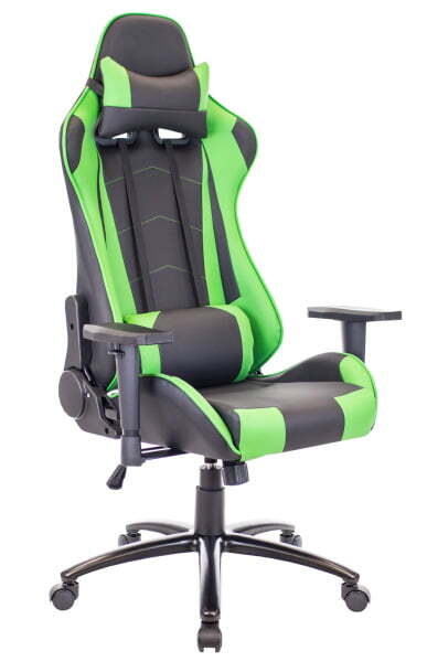 Кресло игровое Lotus S9 Экокожа Зеленый (Everprof Lotus S9 Экокожа Зеленый)