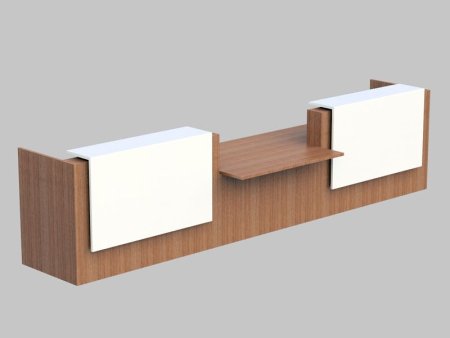 Композиция с низким модулем посередине Z2 Z2C41 4660x1125x1130 (Орех каналетто)