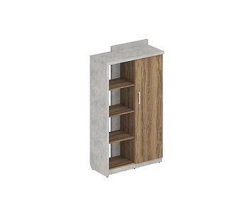 Шкаф (Комплект № 2 Wood&Stone СФ-534102 + СФ-535114 1037x454x1770