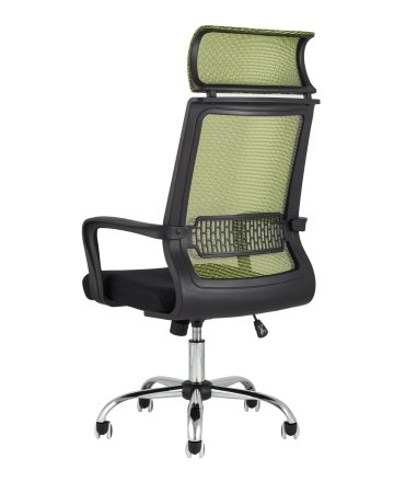 Кресло офисное TopChairs Style зеленое (Компьютерное кресло Style зеленый)