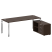 Стол для руководителя с тумбой правый БГ.СРТ-6.8 (R) 2100x1620x750