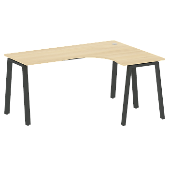 Стол криволинейный правый Metal System Style БА.СА-4 Пр 1600x1200x750