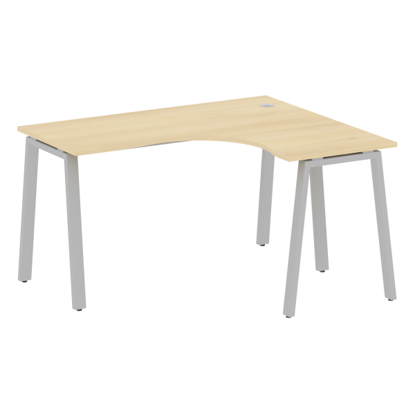 Стол криволинейный правый Metal System Style БА.СА-3 Пр 1400x1200x750