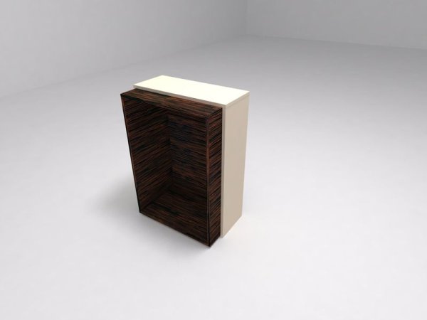 Шкаф низкий без дверей и полок Brix BR.00.42 600x400x880 (Бежевый (акрил))