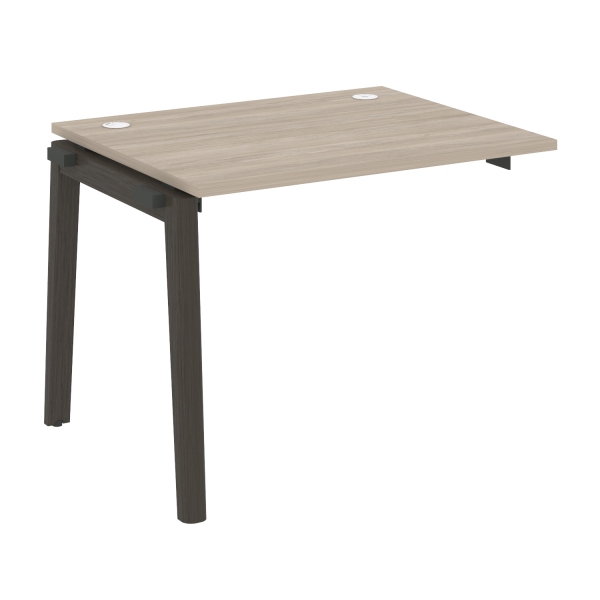 Наборный элемент рабочей станции на деревянных опорах Onix Wood OW.1.NRS-1.8 980x800x750