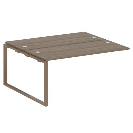 Проходной наборный элемент рабочей станции Metal System Style БО.ПРС-СП-2.4 1600x1475x750 (Вяз/Мокко металл)