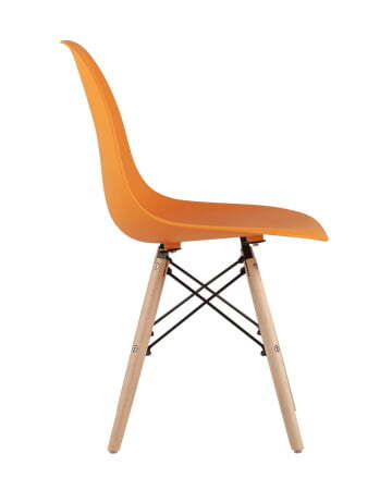 Стул Style DSW оранжевый (Стул Eames оранжевый)