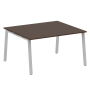 Стол для переговоров (1 столешница) на А-образном м/к Metal System Style БА.ПРГ-1.3 1400x1235x750