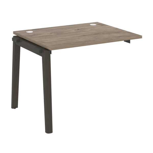 Наборный элемент рабочей станции на деревянных опорах Onix Wood OW.1.NRS-1.8 980x800x750