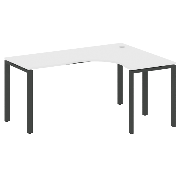 Стол криволинейный правый Metal System Style БП.СА-4 Пр 1600x1200x750