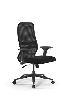 Кресло для руководителя Метта Sit 8 B2-8D - X1+UMF(X1) /Uh00/Wh00/D02P(M09.B11.G19.W02)