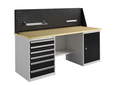 Верстак Expert T W200 комплект10 (ExpTW200.T6/T1.010) (Серый)