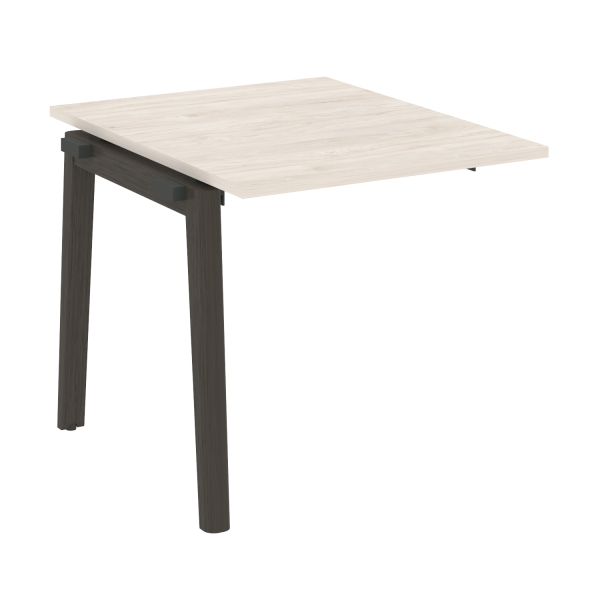 Проходной наборный элемент переговорного стола на деревянных опорах Onix Wood OW.NPRG-0 780x980x750