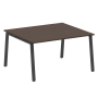 Стол для переговоров (1 столешница) на А-образном м/к Metal System Style БА.ПРГ-1.3 1400x1235x750
