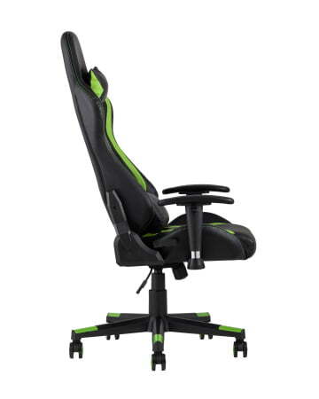 Кресло игровое TopChairs Cayenne зеленое (Геймерское кресло Cayenne зеленый)