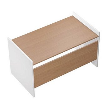 Стол письменный на опорах ДСП Profiquadro КВ 1207 БВ 1250x806x835