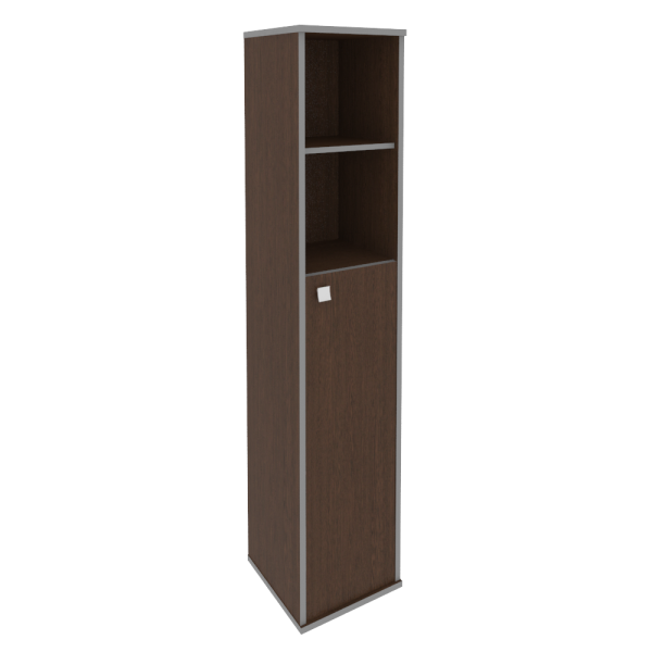 Шкаф высокий узкий, правый Style Л.СУ-1.6Пр 412x410x1980 (Венге Цаво)