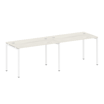 Рабочая станция на 2 раб.места Metal System Style БП.СМ-2.2 2400x720x750