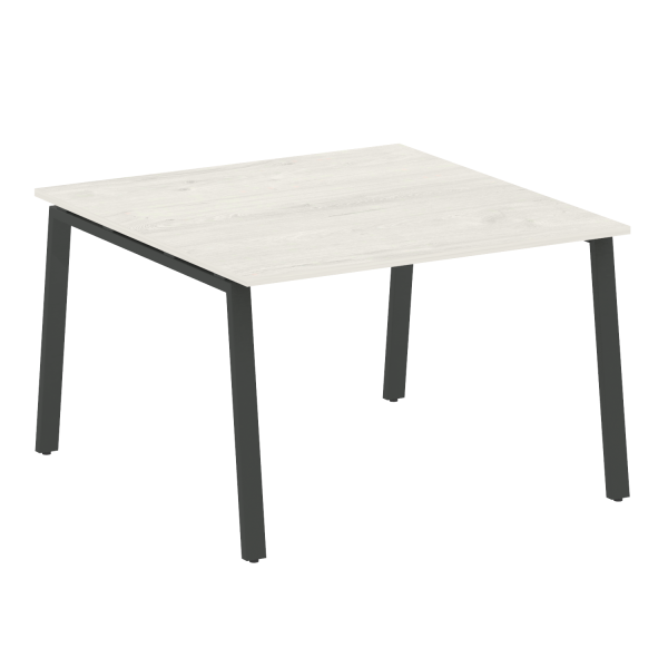 Стол для переговоров (1 столешница) на А-образном м/к Metal System Style БА.ПРГ-1.2 1200x1235x750 (Дуб наварра/Антрацит металл)
